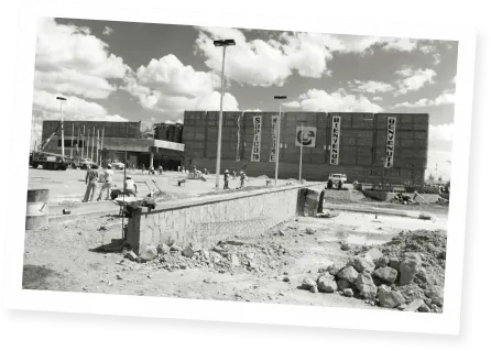 Construcción del recinto
