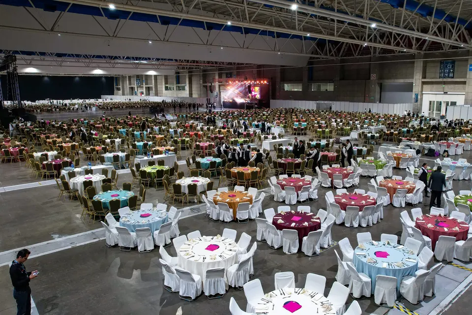 Banquete masivo