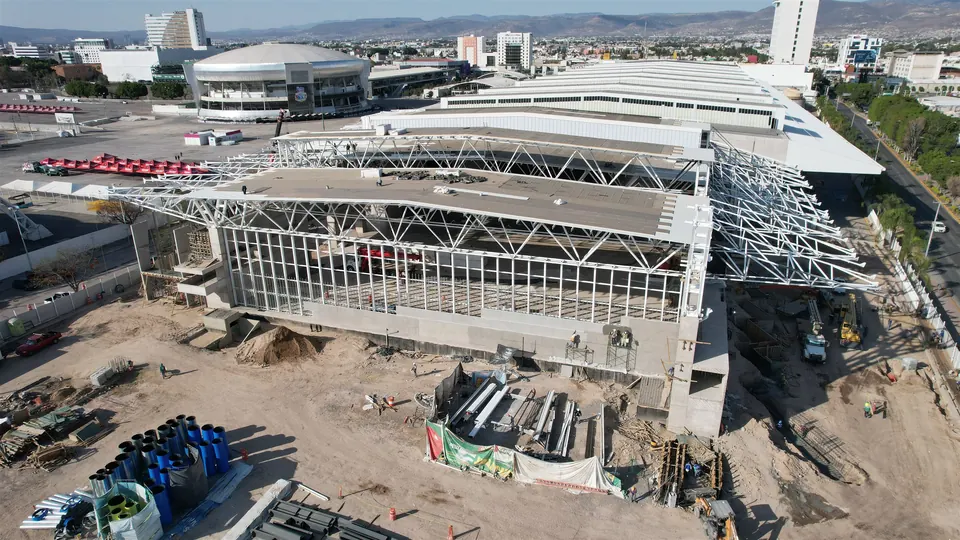 Construcción de la Sala C5 en el Edificio C