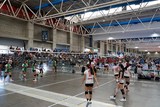 Festival Nacional de Voleibol rompió récord de participación en Poliforum León