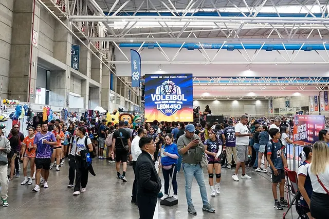 Festival Nacional de Voleibol rompió récord de participación en Poliforum León