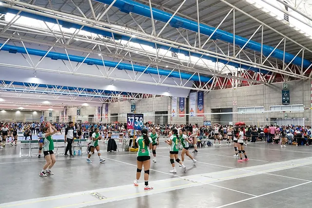 Festival Nacional de Voleibol rompió récord de participación en Poliforum León