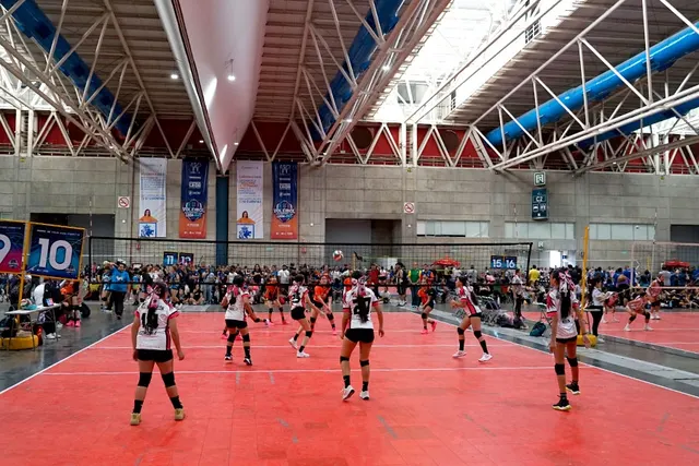 Festival Nacional de Voleibol rompió récord de participación en Poliforum León